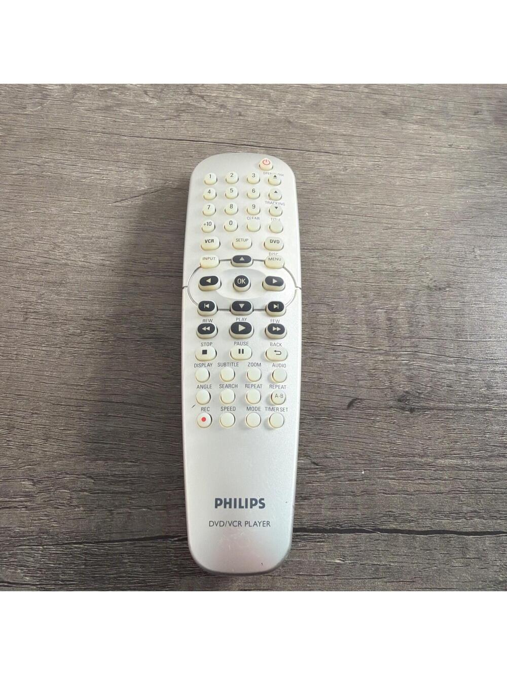 Genuine Philips U437 (U-437) Remote Control for DVD/VCR Player - Tested